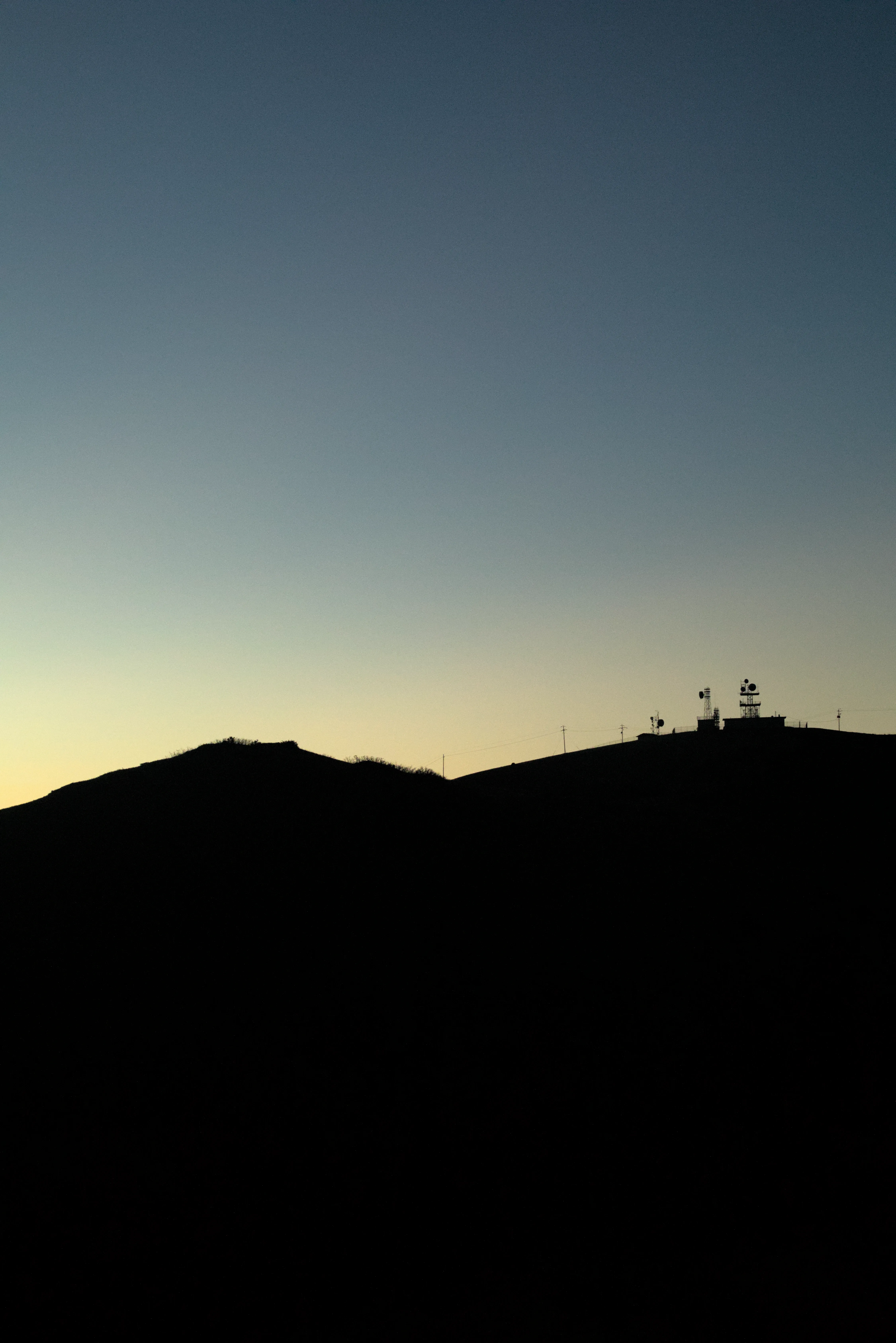 View of a Radio station north of Ensign Peak