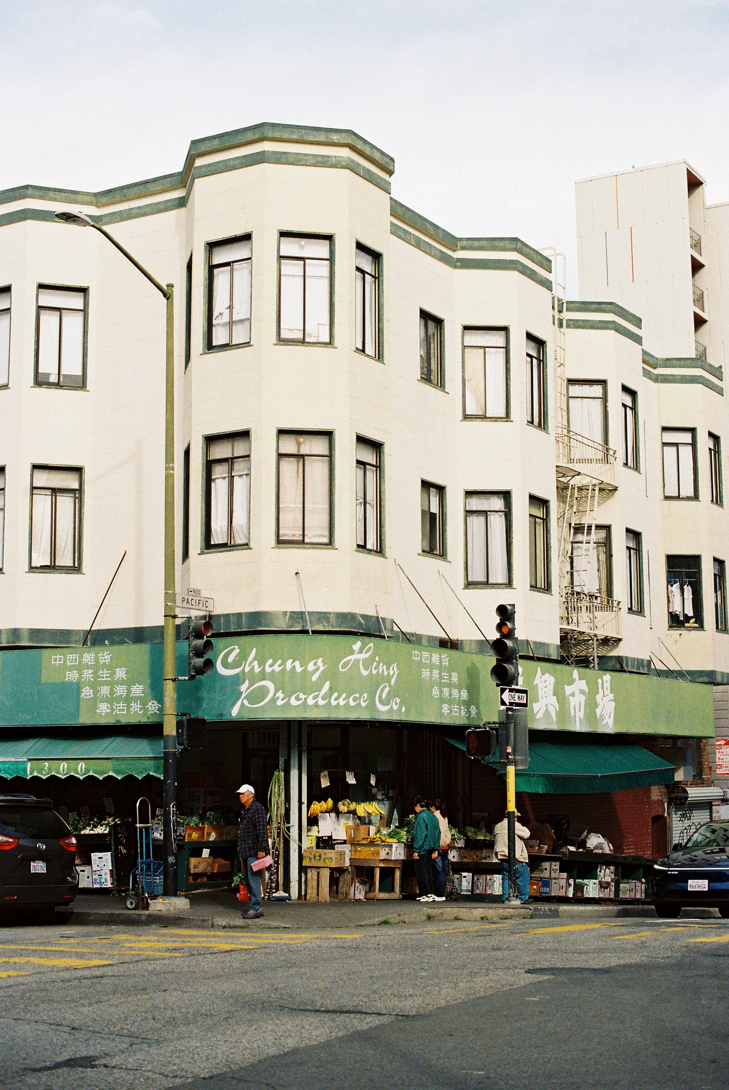 People buying produce at Chung Hing Produce Co